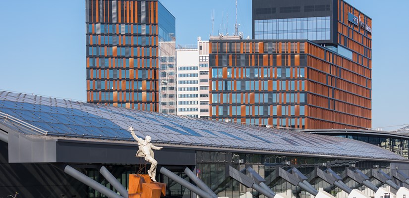 Zrównoważone budownictwo pomaga ograniczać ślad węglowy - Pierwszym budynkiem, w którym wykorzystamy narzędzie BMSCare, jest łódzka Brama Miasta. (Fot. R. Tomczyk)