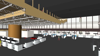 Terminal C Checkpoint Consolidation and HVAC Improvements VDC/BIM