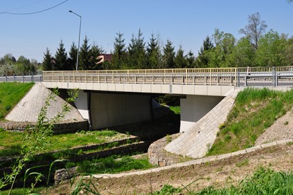 Bridge in Sonina in route of voivodeship road No. 881