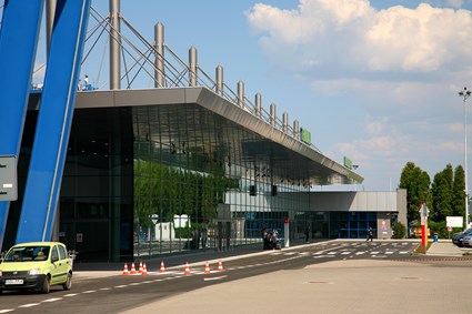 Passenger terminal in Pyrzowice