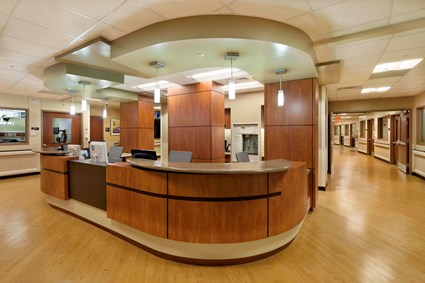 Coral Springs Medical Center Emergency Department Expansion Nurse Station