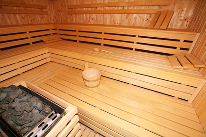 Sauna in sports and recreation complex in Debica