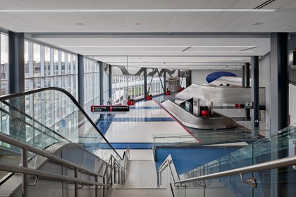 Philadelphia International Airport (PHL)  Terminal F Baggage Claim  (Photo credit: Tom Crane Photography)