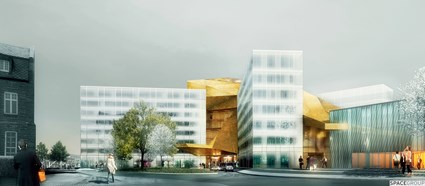 Sketch - seen from the Havnegaten