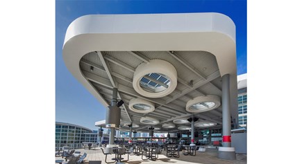 NRG Energy Solar Canopy at AmericanAirlines Arena