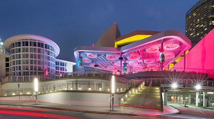 NRG Energy Solar Canopy at AmericanAirlines Arena