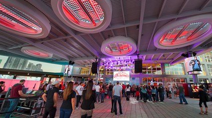 NRG Energy Solar Canopy at AmericanAirlines Arena