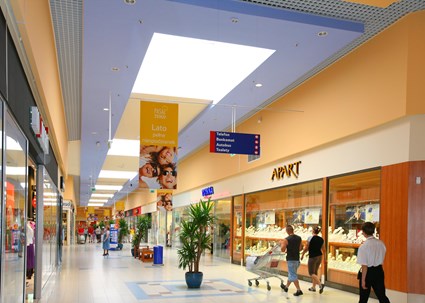 Tesco shopping arcades in Bielsko-Biała