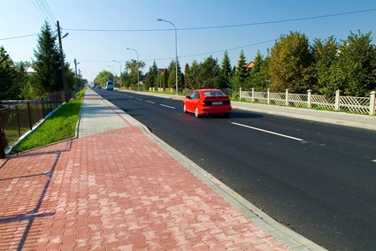 Warszawska Street in Tarnobrzeg