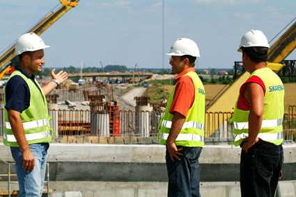 People on site