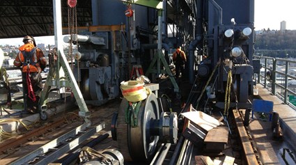 Seattle Mariners, Safeco Field Roof Wheel Assembly Replacement