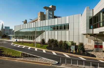 Philadelphia International Airport required a major revitalization and expansion of Terminal F and overall airport pedestrian flow. Skanska provided construction management services to deliver a state-of-the-art terminal and enhanced the flow of travelers while improving the safety of their route. (Photo credit: Tom Crane Photography)