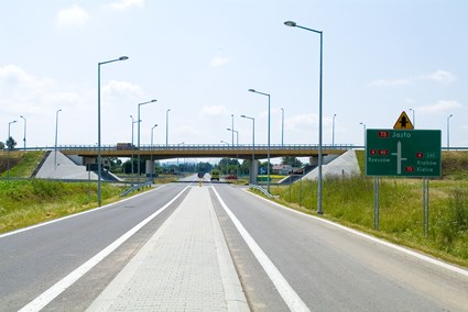 Wiadukt drogowy w ciągu obwodnicy Pilzna