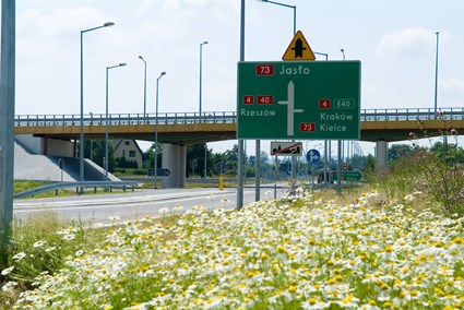 Wiadukt drogowy w ciągu obwodnicy Pilzna