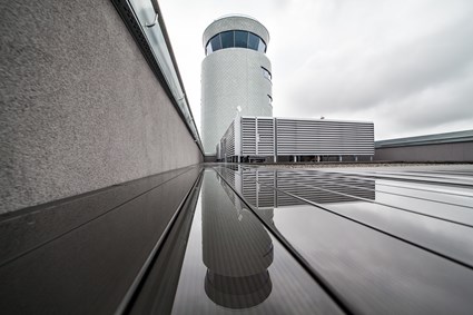 Wieża kontroli ruchu lotniczego w Jasionce