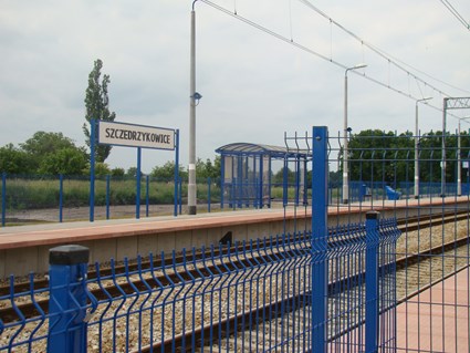 Stacja kolejowa w Szczedrzykowicach