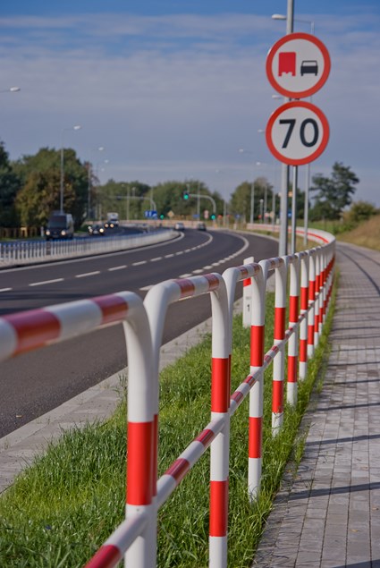 Skrzyżowanie ulic Bałtyckiej i Janikowskiej w Poznaniu