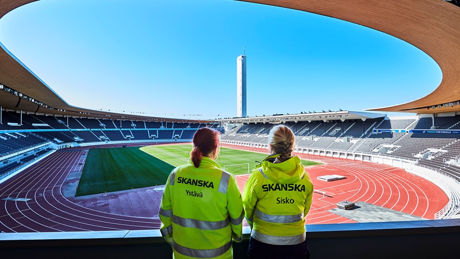 The Helsinki Olympic Stadium has being renovated into a multifunctional and versatile event arena that will serve its future users as a state of the art stage for both significant sport and memorable culture events.