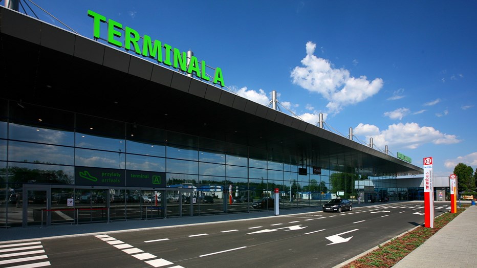 Passenger terminal in Pyrzowice