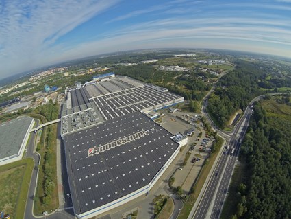 Skrzyżowanie ulic Bałtyckiej i Janikowskiej w Poznaniu