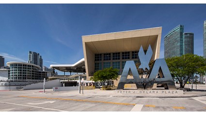 In a strategic partnership, NRG Energy Inc. and the Miami Heat had an opportunity to transform an under-utilized space at the AmericanAirlines Arena into an elegant showcase area with forward-thinking aesthetic and clean-energy design. Skanska constructed the solar pavilion on the East Plaza for pre- and post-event functions, private parties and charity events.
