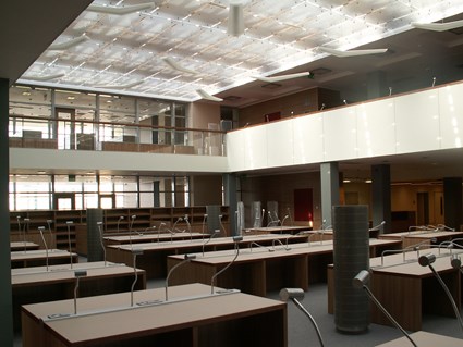 Wnętrza Biblioteki Głównej