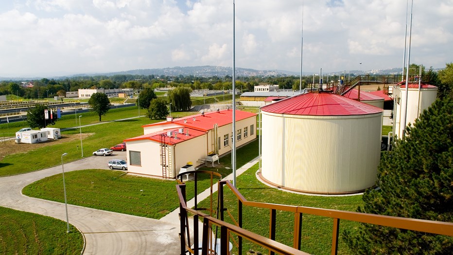 water treatment plant in Przemyśl