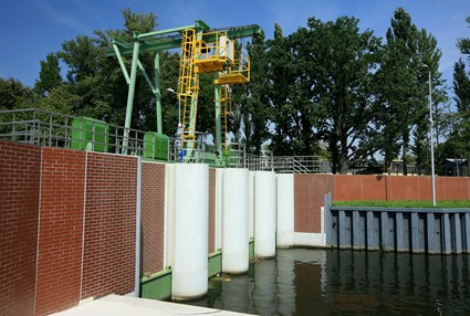 Flood protection facility for Młynówka, Opole 