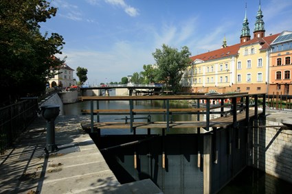 Flood protection facility for Młynówka, Opole 