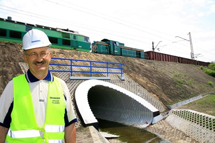 Improvement of railway infrastructure in Poland.