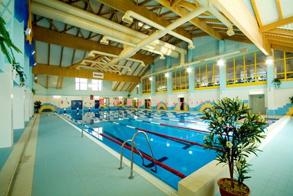Indoor swimming pool in Strzyzów