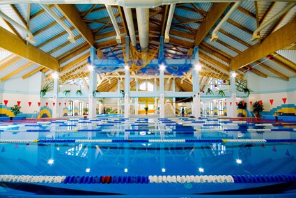 Indoor swimming pool in Strzyzów