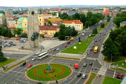Cieplinskiego Avenue in Rzeszów