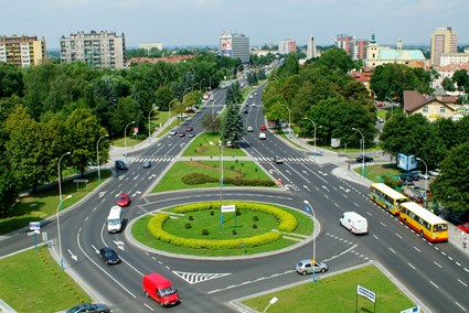 Cieplinskiego Avenue in Rzeszów