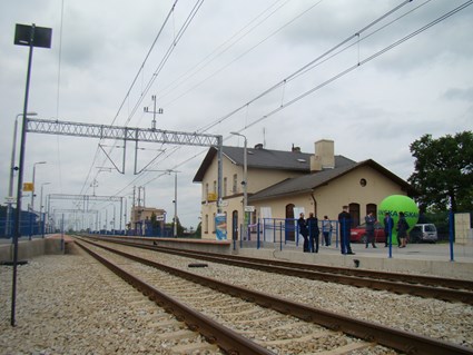 Stacja kolejowa w Szczedrzykowicach