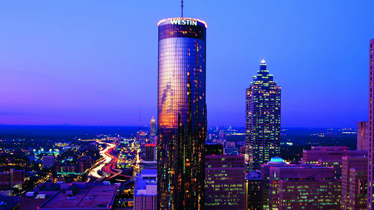 Westin Peachtree Plaza Tallest Buildings in Atlanta